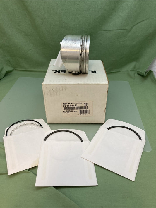NEW GENUINE KOHLER 52 874 05-S KIT; PISTON W/RING SET .030