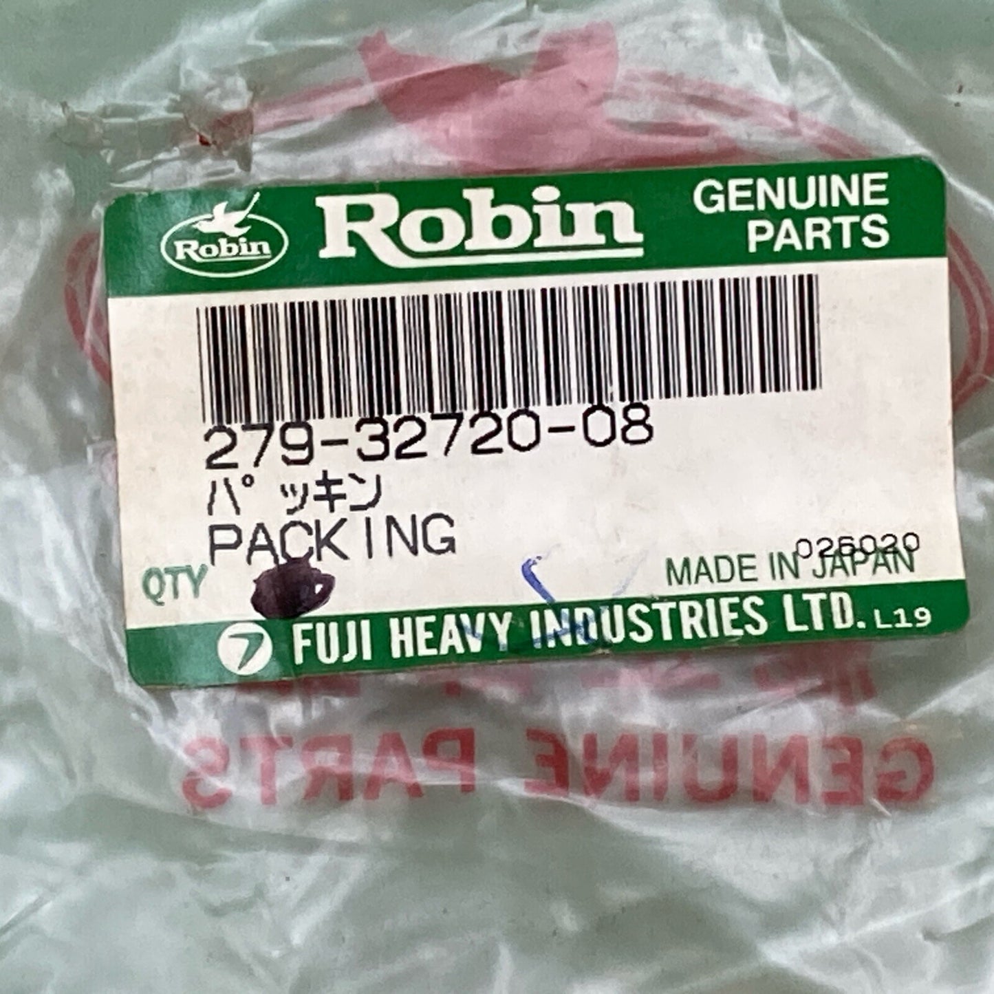 NEW GENUINE ROBIN SUBARU 279-32720-08 PACKING DUAL