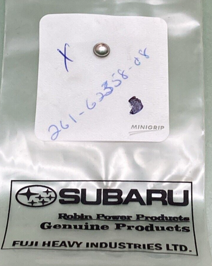 NEW REPLACES SUBARU ROBIN 261-62352-08 PLUG, EXPANSION EH18V