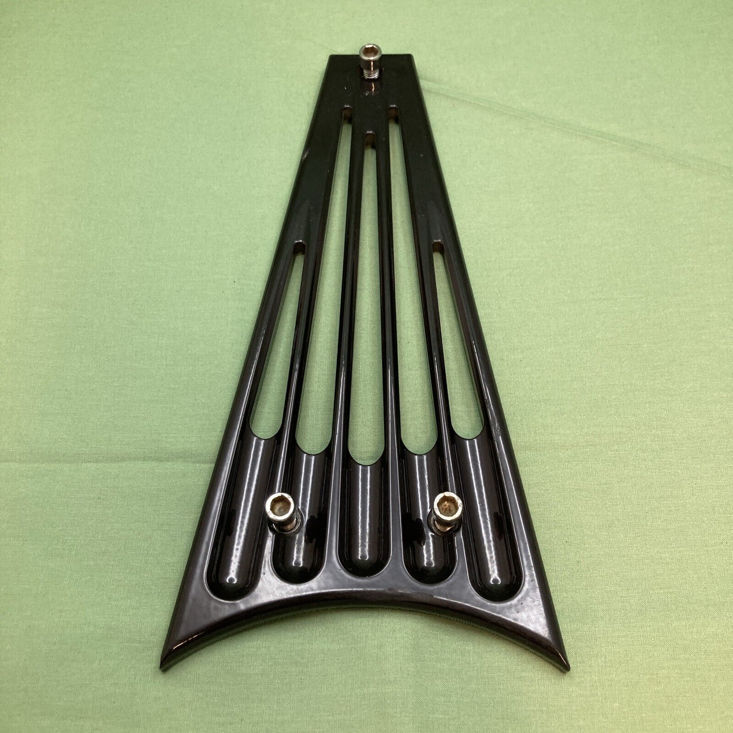 BILLET ALUMINUM RADIATOR COVER BLACK Touring Road King Street Glide