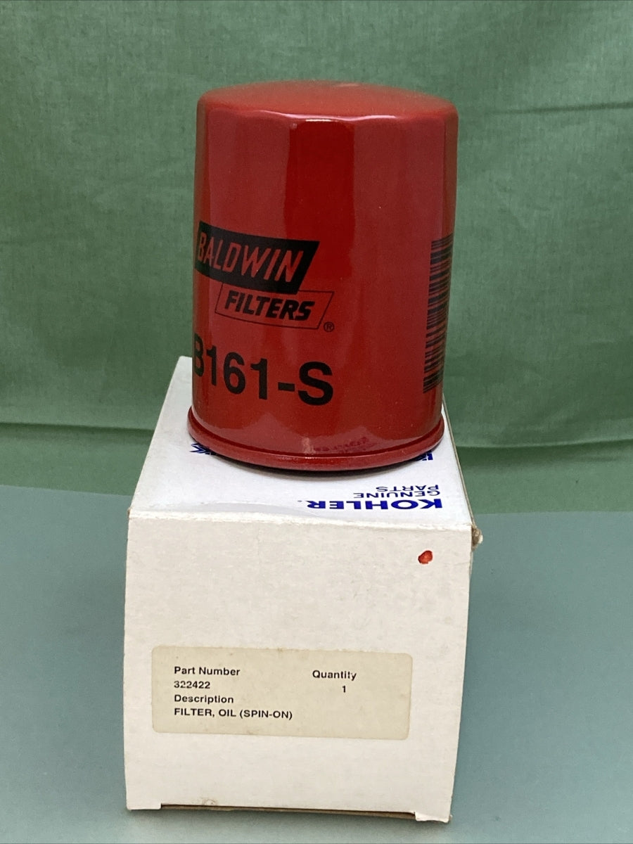 NEW GENUINE KOHLER 322422 FILTER, OIL