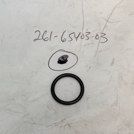 NEW REPLACES ROBIN SUBARU 261-65403-03 O-RING OIL DRAIN PLUG