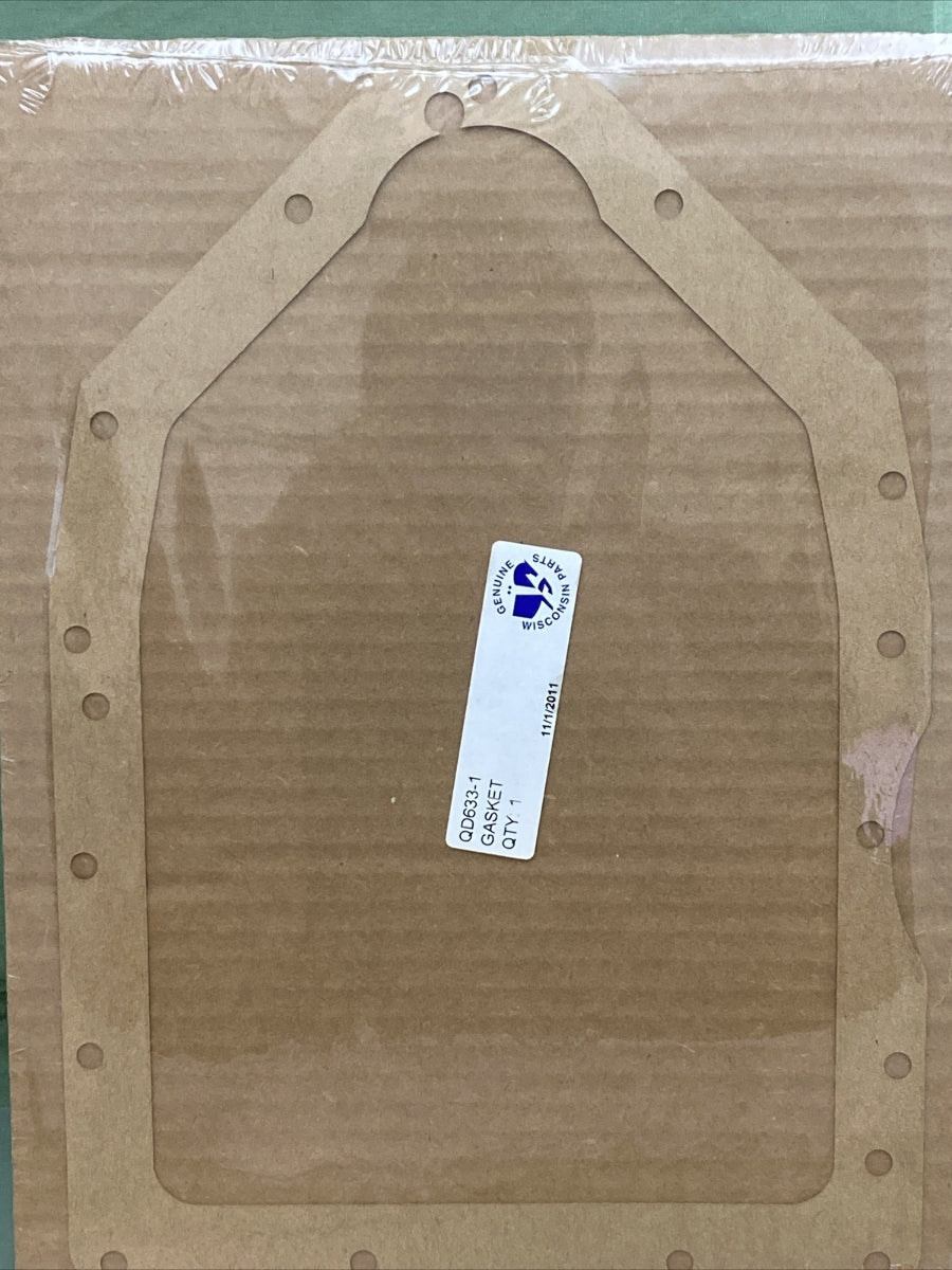 NEW GENUINE WISCONSIN CONTINENTAL QD633-1 GASKET CRANKCASE