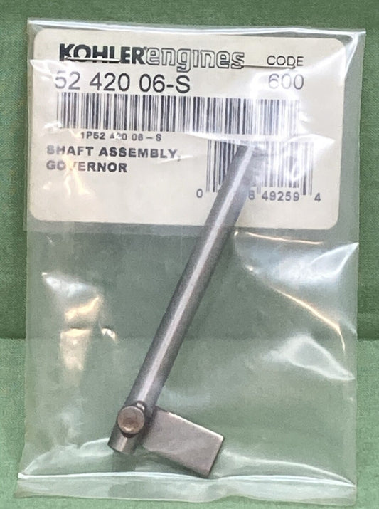 NEW GENUINE KOHLER 52 420 06-S SHAFT ASSEMBLY; GOVERNOR