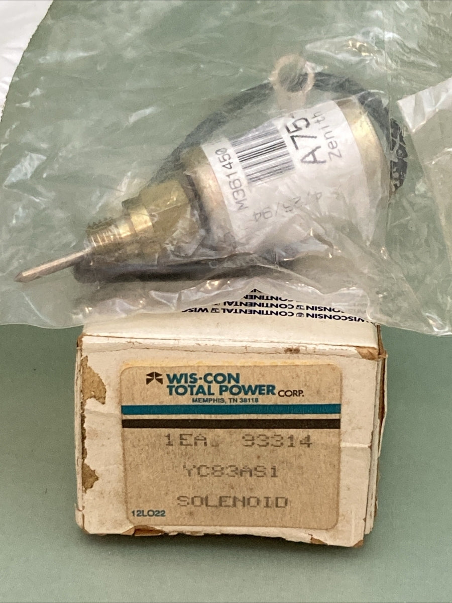 NEW GENUINE WISCONSIN CONTINENTAL YC83AS1 SOLENOID METAL TIP SUPERCEDES YC83A