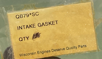 NEW GENUINE WISCONSIN CONTINENTAL QB79 GASKET-MANIFOLD INLET