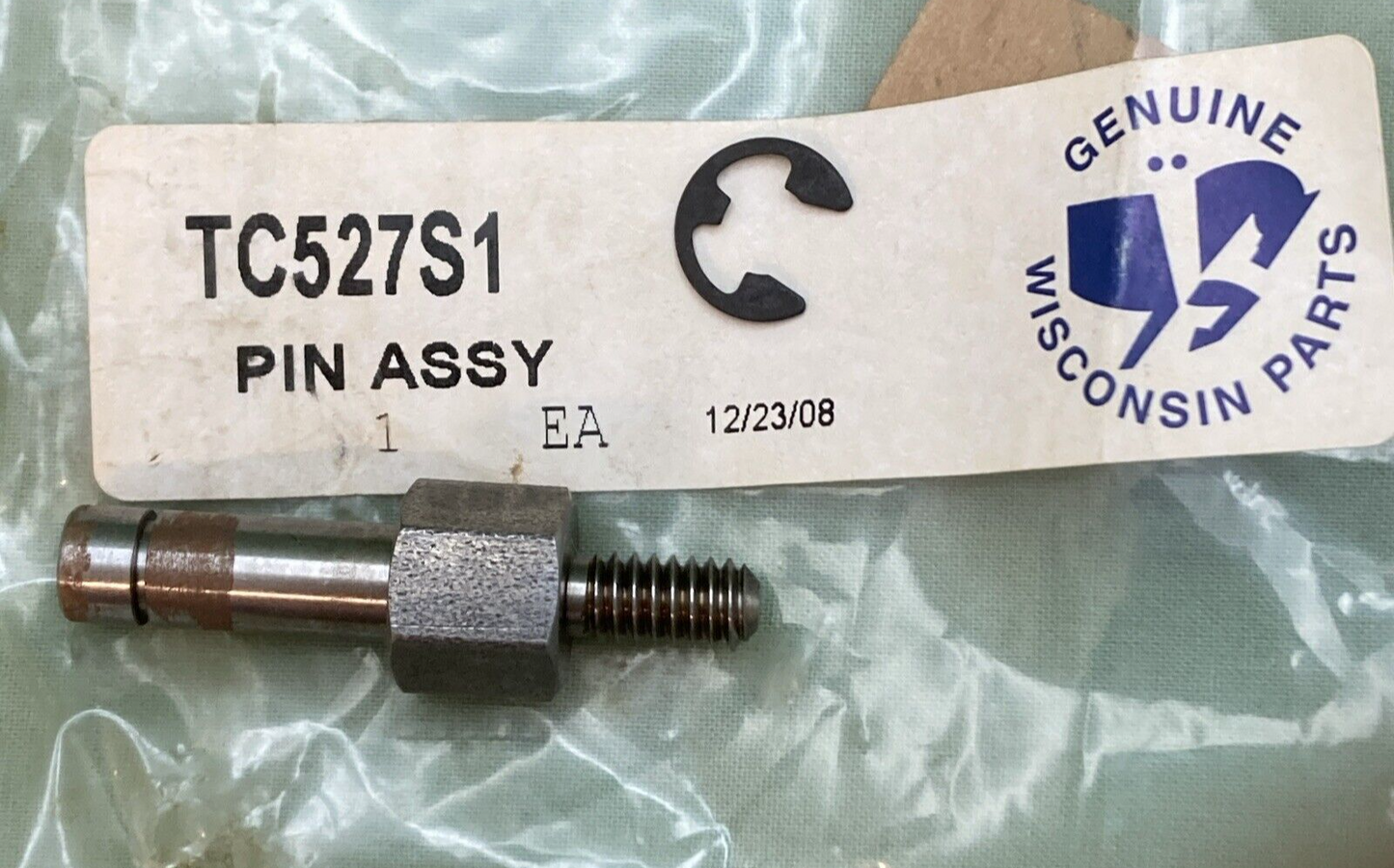 NEW GENUINE WISCONSIN TC527S1 FULCRUM PIN ASSEMBLY