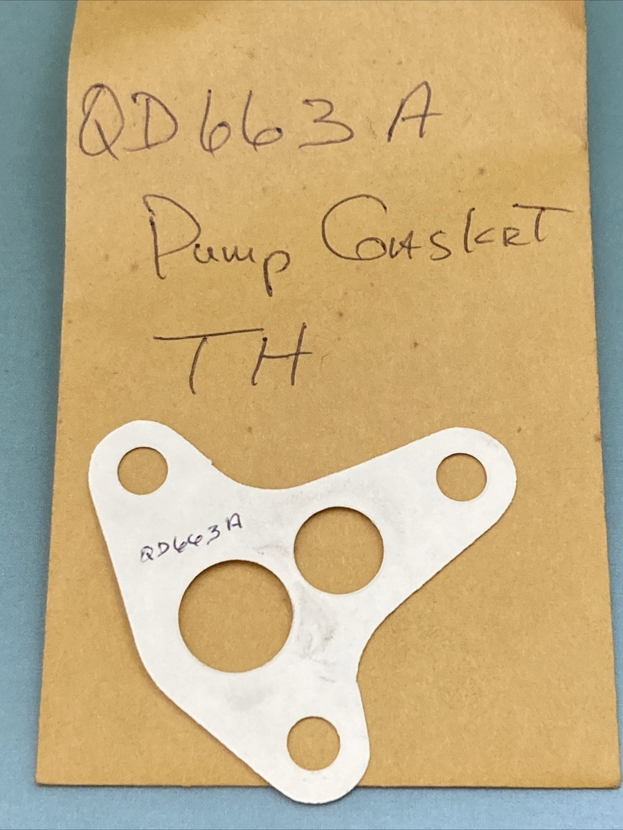 NEW REPLACES WISCONSIN CONTINENTAL QD663A GASKET-OIL PUMP TO C/CASE