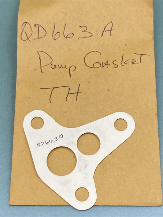NEW REPLACES WISCONSIN CONTINENTAL QD663A GASKET-OIL PUMP TO C/CASE