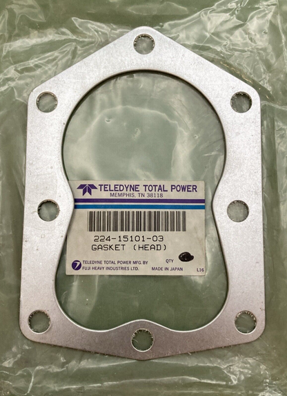NEW GENUINE TELEDYNE TOTAL POWER 224-15101-03 HEAD GASKET