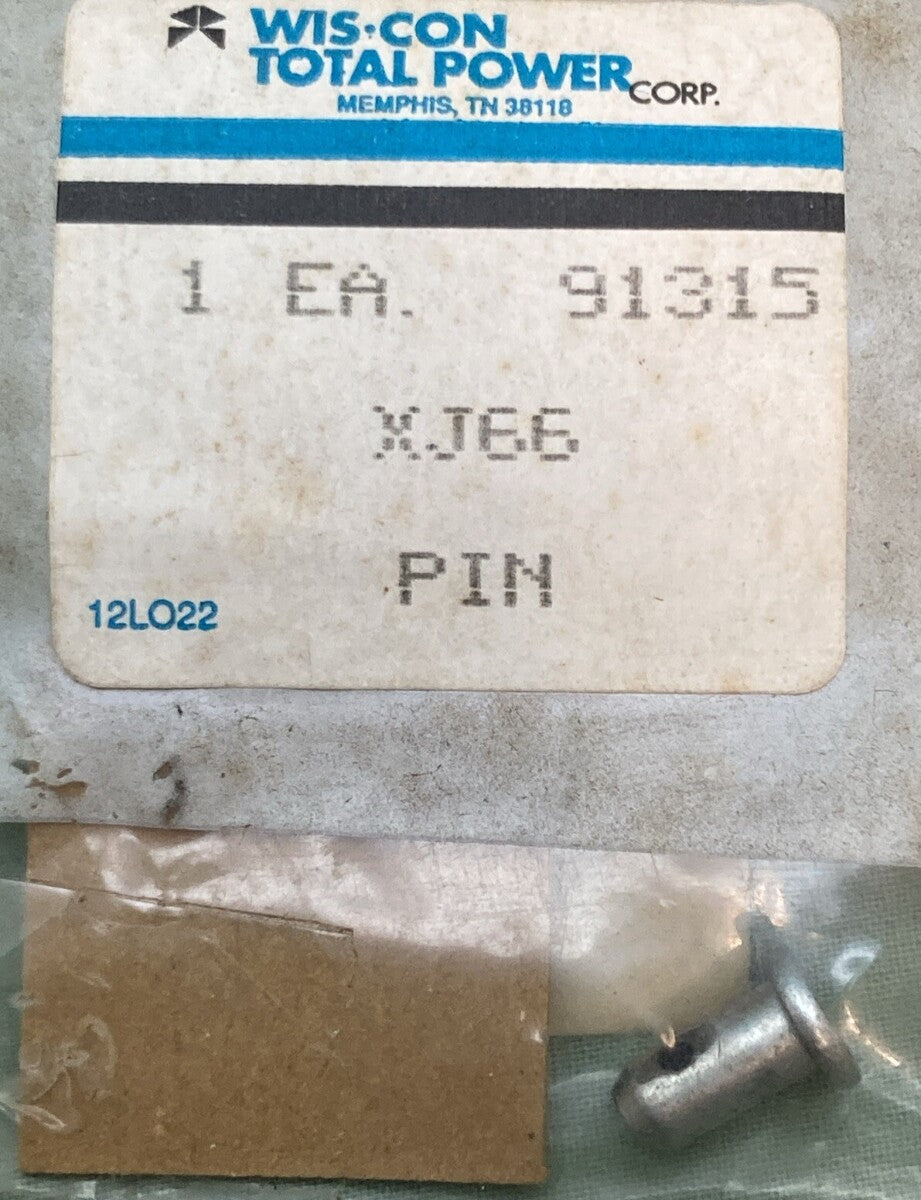 NEW GENUINE WIS-CON TOTAL POWER XJ66 PIN CLEVIS