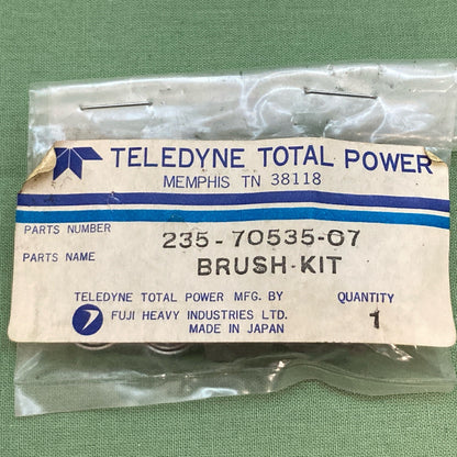 NEW GENUINE TELEDYNE TOTAL POWER 235-70535-07 BRUSH KIT