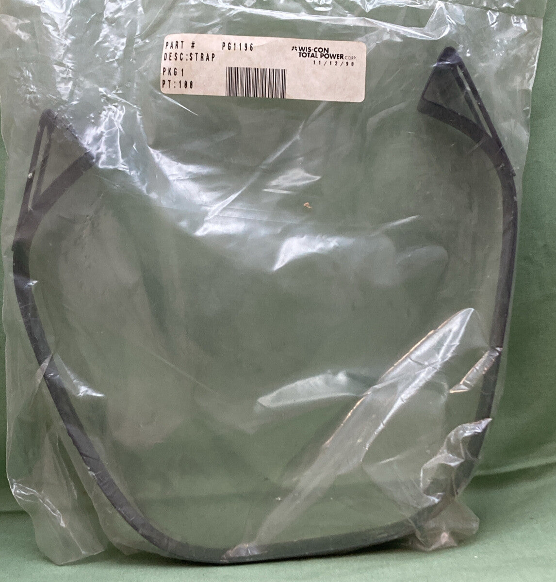 NEW GENUINE WIS-CON TOTAL POWER PG1196 FUEL TANK STRAP