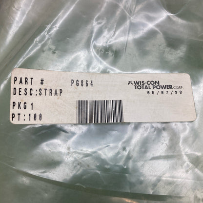 NEW GENUINE WIS-CON TOTAL POWER PG864 STRAP FUEL TANK