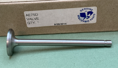 NEW GENUINE WISCONSIN AE75D VALVE EXHAUST-STELLITE