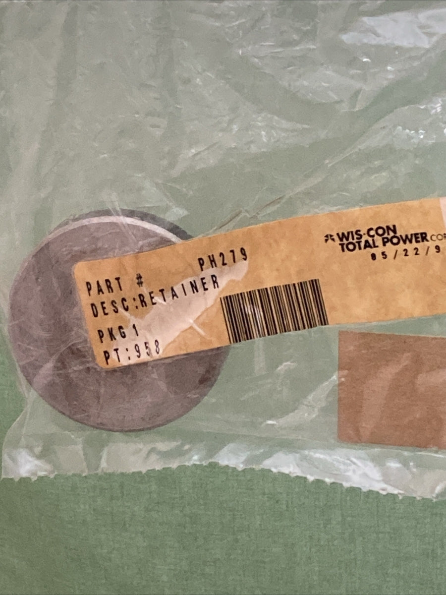 NEW GENUINE WIS-CON TOTAL POWER PH279 RETAINER HUB