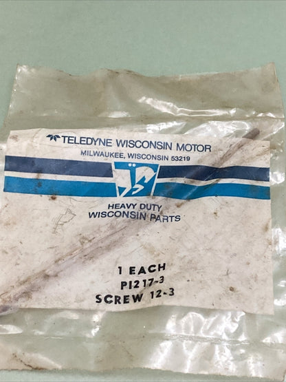 NEW GENUINE TELEDYNE WISCONSIN PI217-3 SCREW ADJ 5-40X5 1/2