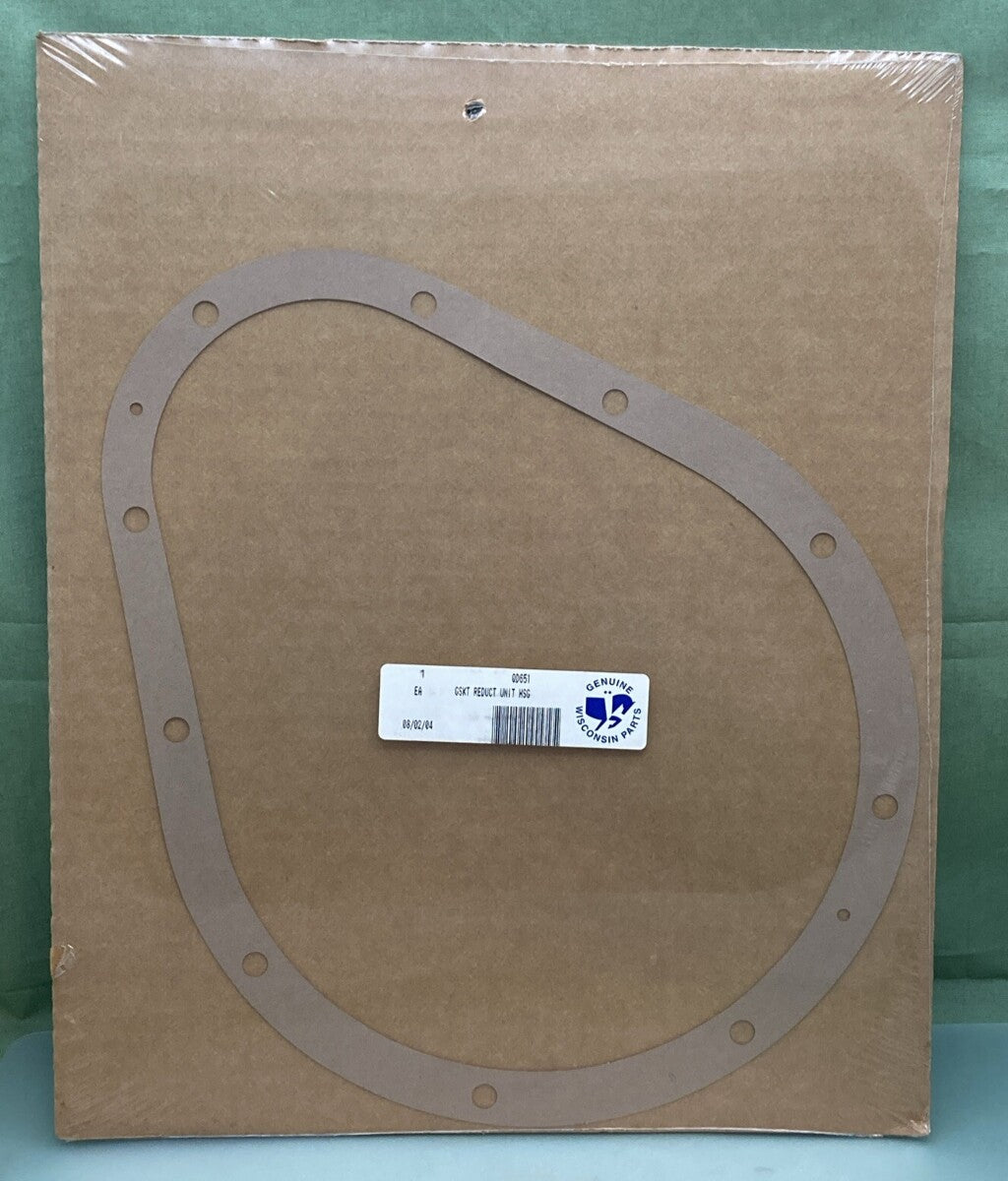 NEW GENUINE WISCONSIN CONTINENTAL QD651 GASK REDUCT UNIT HOUSING