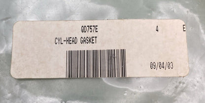 NEW REPLACES WISCONSIN CONTINENTAL QD757E GASKET-CYL HEAD