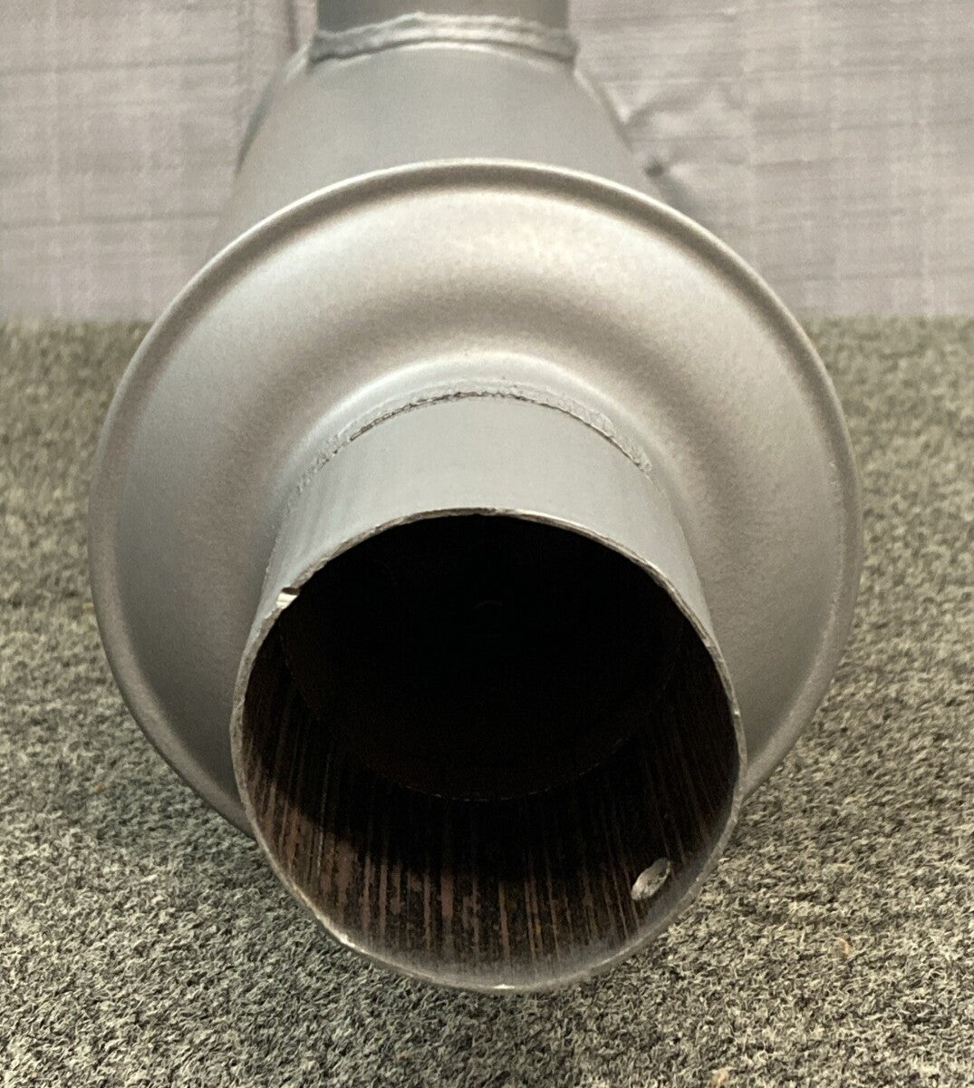 NEW REPLACES WISCONSIN CONTINENTAL WD76 MUFFLER EXHAUST WITH CLAMP