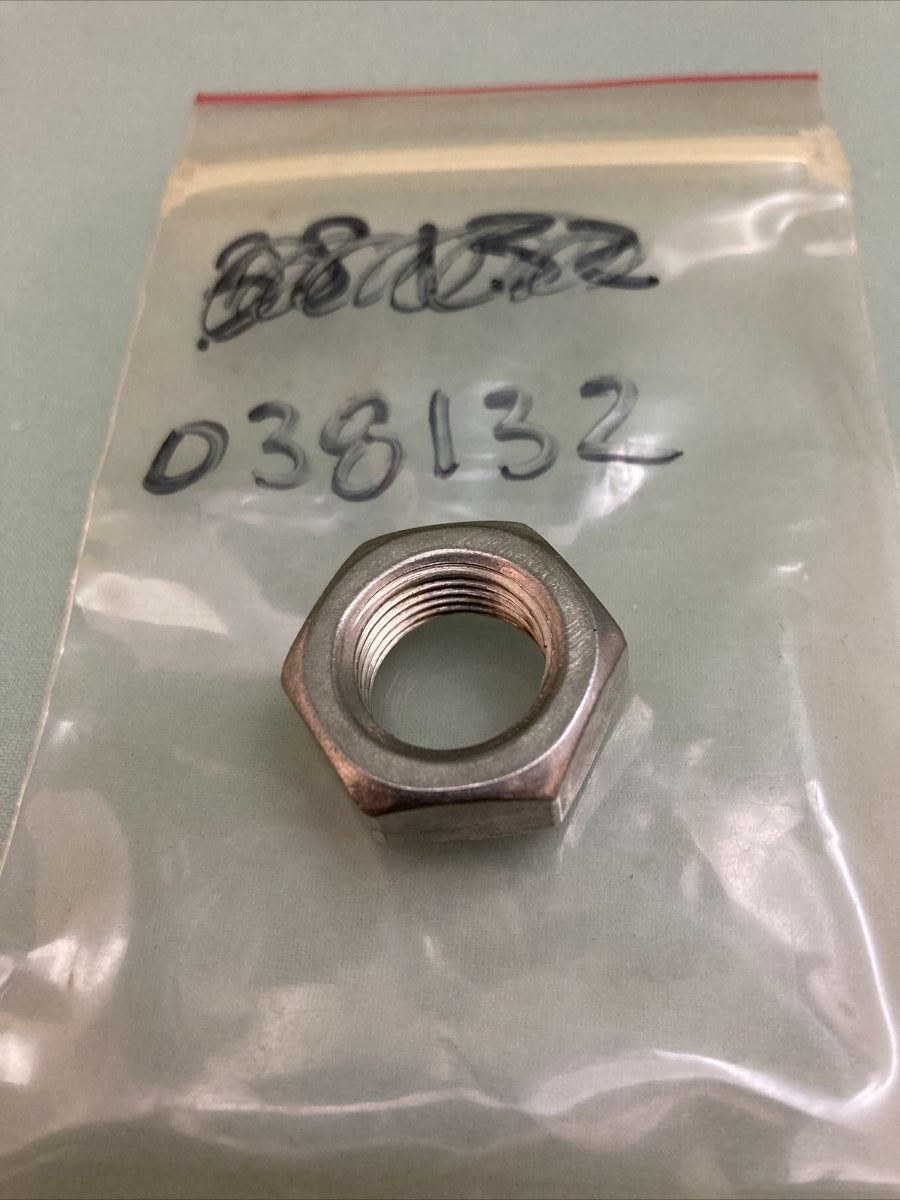 NEW REPLACES BARNES 038132 NUT,HEX,JAM,5/8-18,SS