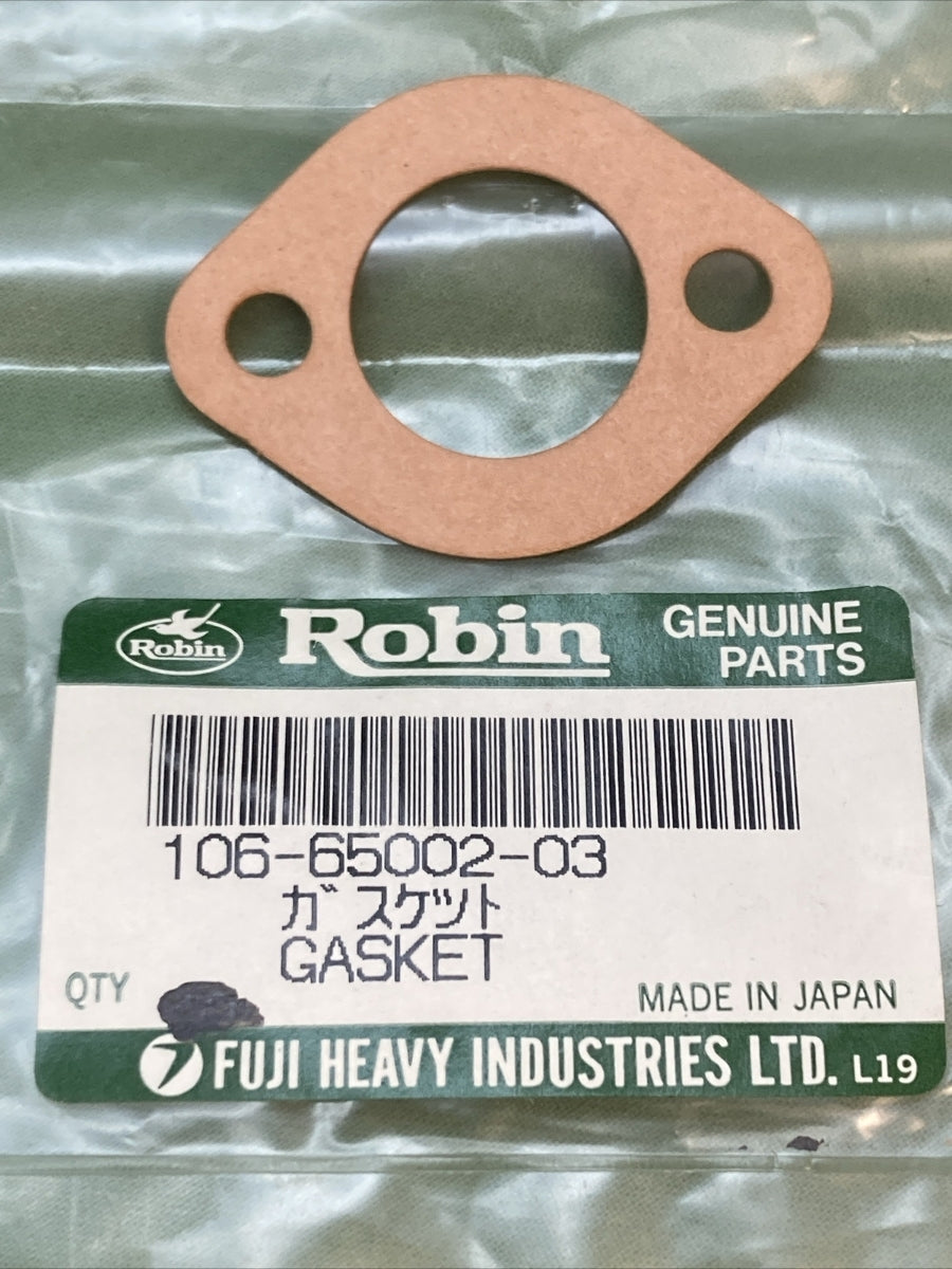 NEW GENUINE SUBARU ROBIN 106-65002-03 CARBURETOR GASKET