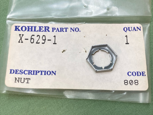 NEW GENUINE KOHLER X-629-1 NUT