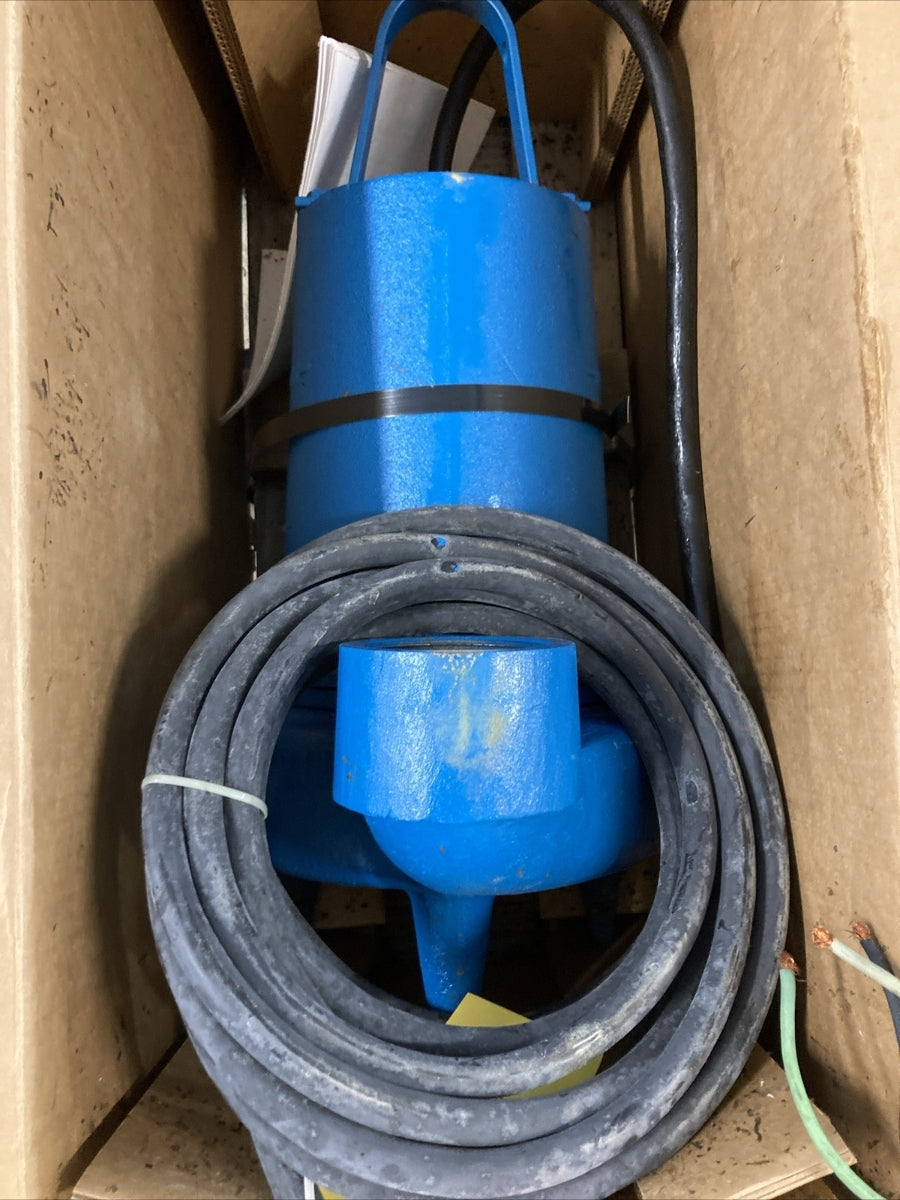 NEW BARNES 088799 Submersible SEWAGE EJECTOR Pump 3.0 HP 200/230V 1PH