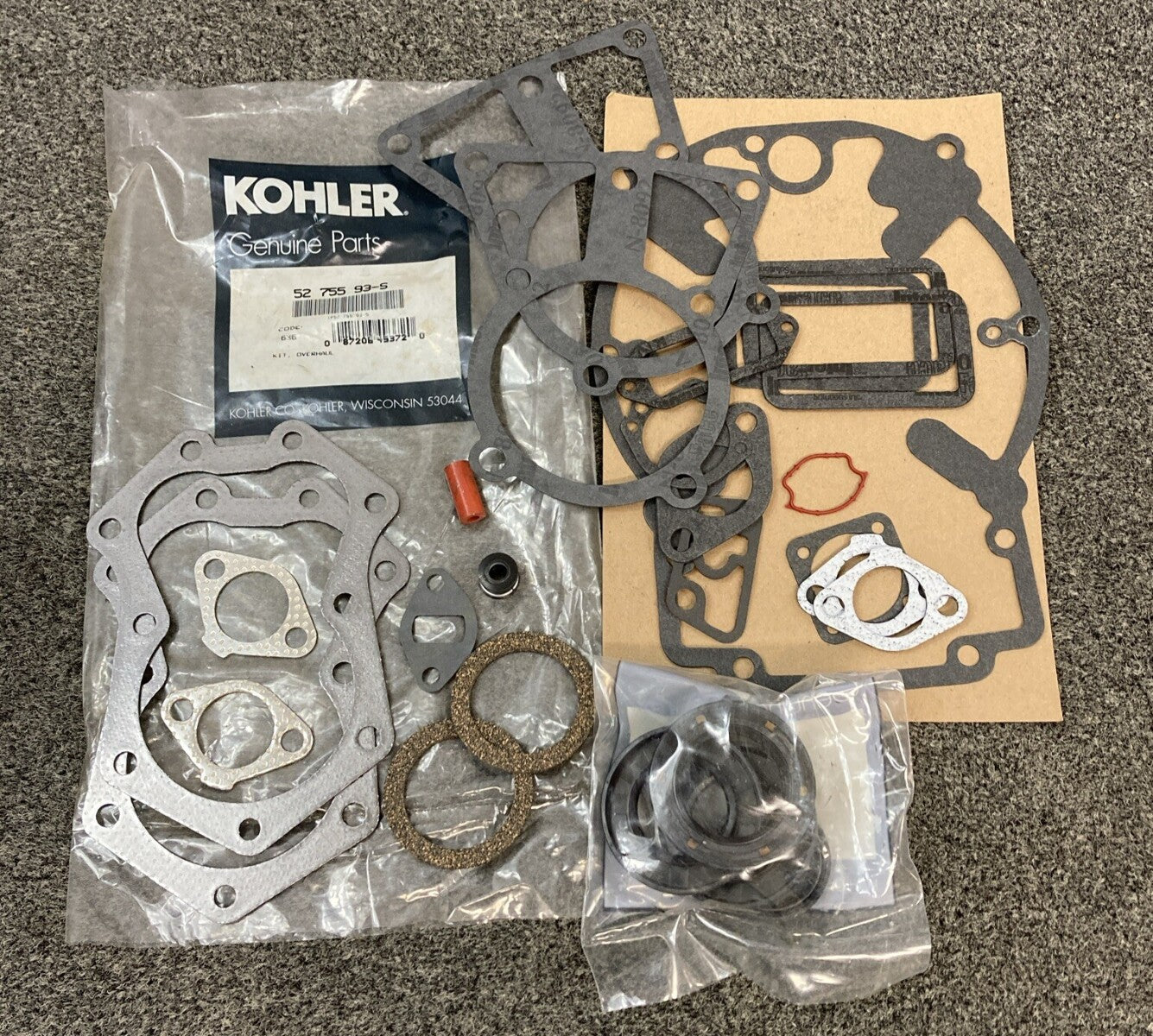 NEW GENUINE KOHLER 52 755 93-S KIT, OVERHAUL