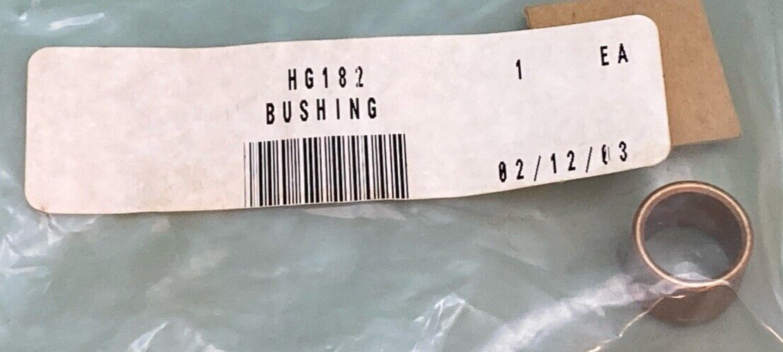 NEW REPLACES WISCONSIN CONTINENTAL HG182 BUSHING