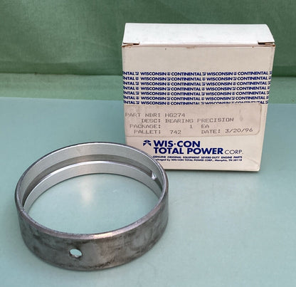 NEW GENUINE WIS-CON TOTAL POWER  HG274 BEARING PRECISION