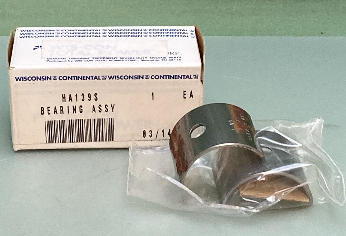 NEW GENUINE WIS-CON TOTAL POWER  HA139S BEARING SHELL