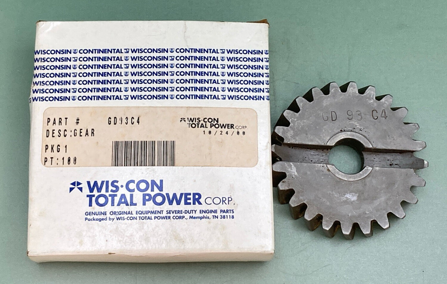 NEW GENUINE WIS-CON TOTAL POWER  GD93C4 GEAR MAGNETO