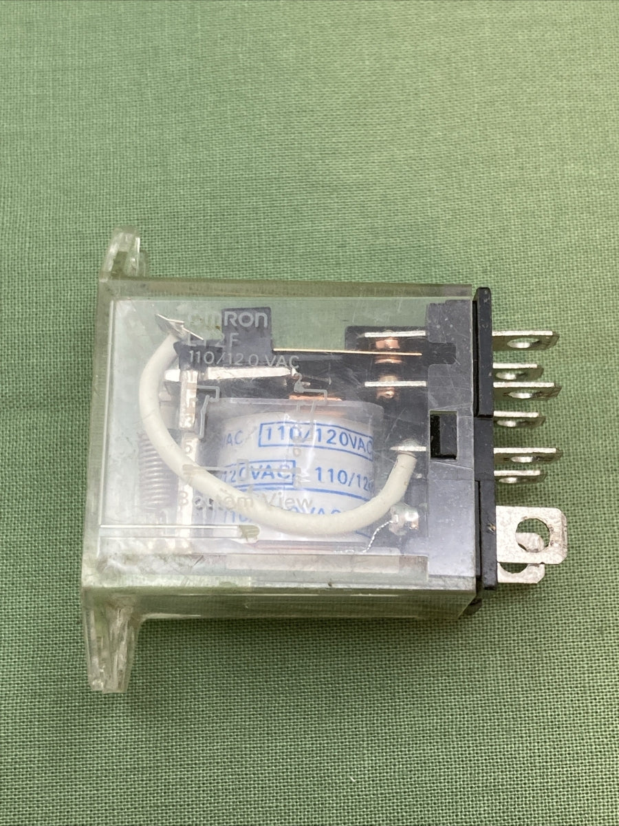OMRON LY2F-AC110/120 Flange Mount Relay Surface Top Flange Mounted 10 A Current