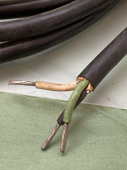 NEW REPLACES BARNES 051765 CORD SET,14-3C,BLK,15FT