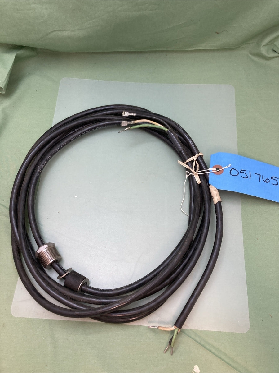 NEW REPLACES BARNES 051765 CORD SET,14-3C,BLK,15FT