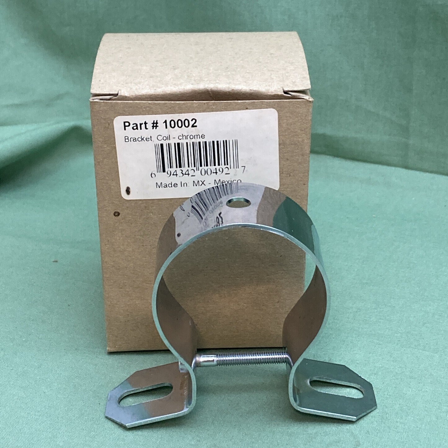 NEW REPLACES PERTRONIX 10002 BRACKET COIL CHROME