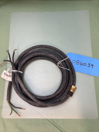 NEW REPLACES BARNES 086039 CORD,16-3C,SOW-A,BLK,12′