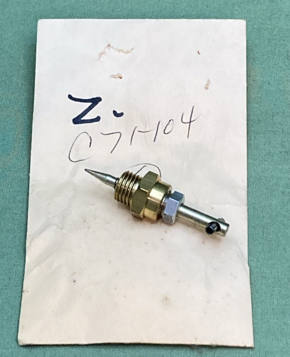 NEW REPLACES ZENITH C71-104 ADJUSTABLE MAIN JET