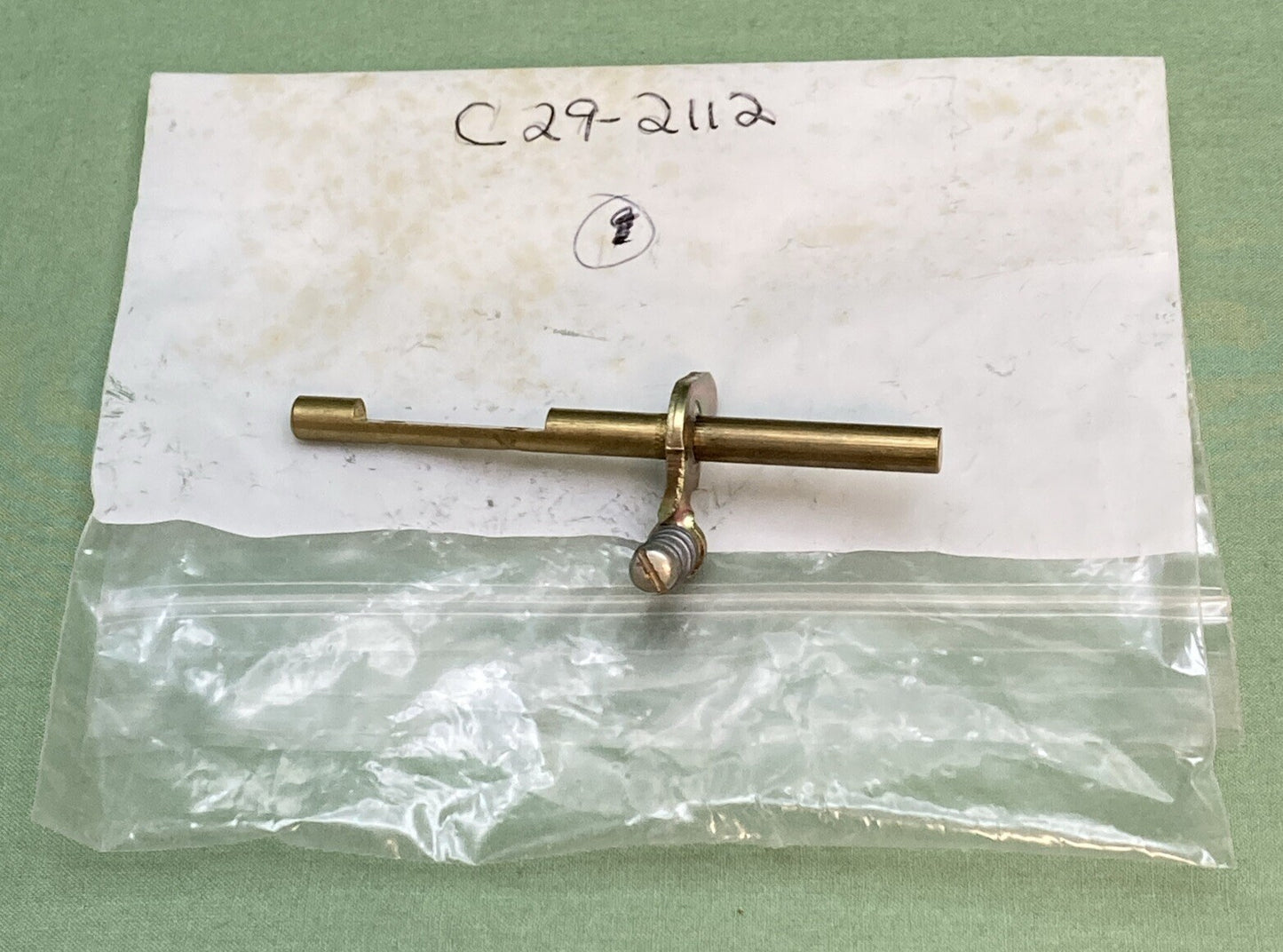 NEW REPLACES ZENITH C29-2112 THROTTLE SHAFT