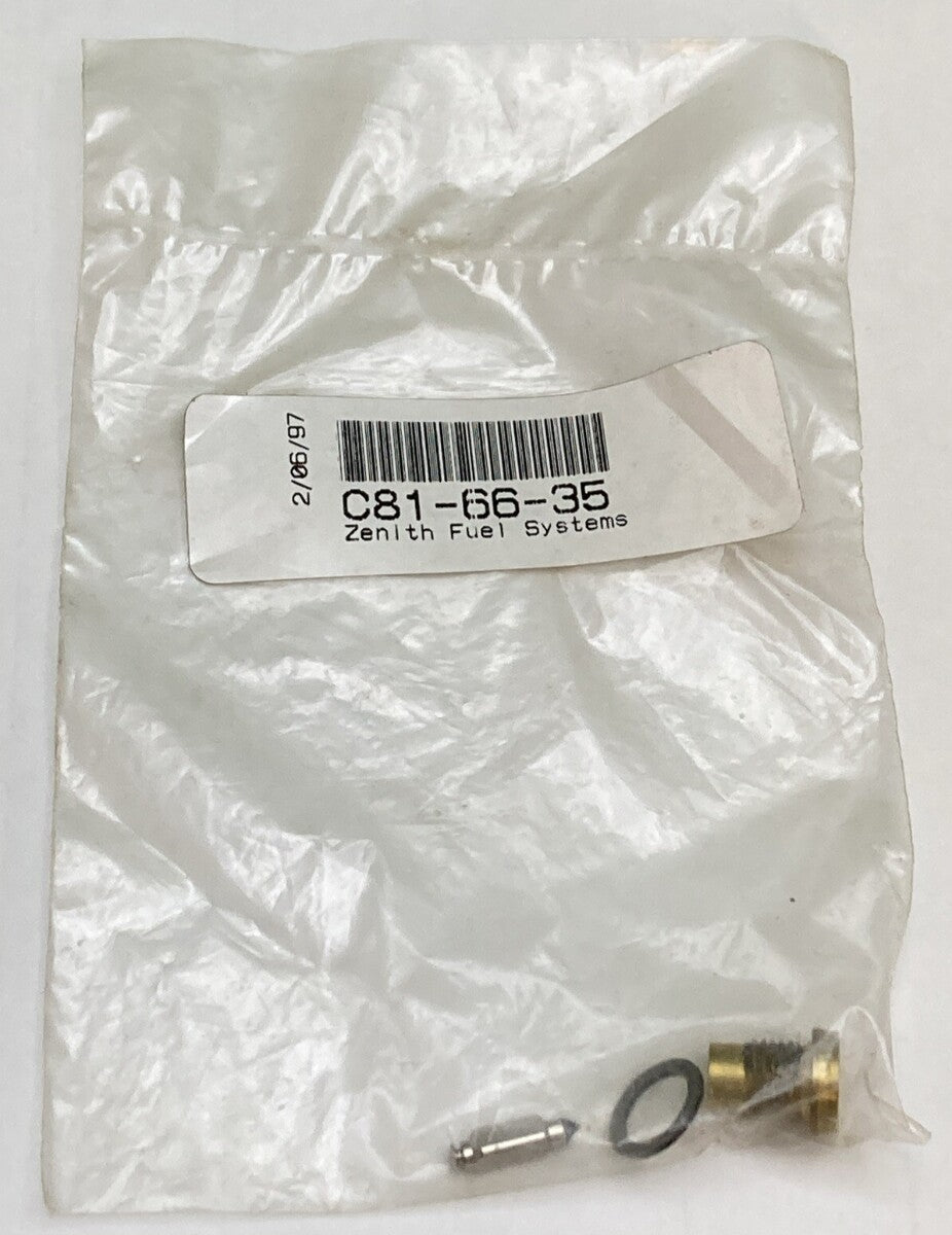 NEW GENUINE ZENITH FUEL SYSTEMS C81-66-35 NEEDLE AND SEAT KIT