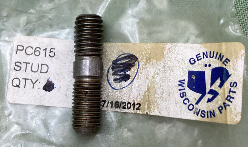 NEW GENUINE WISCONSIN PC615 STUD 7/16" X 1-11/16"