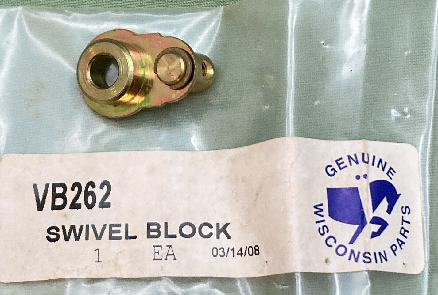NEW GENUINE WISCONSIN VB262 SWIVEL BLOCK ASSEMBLY