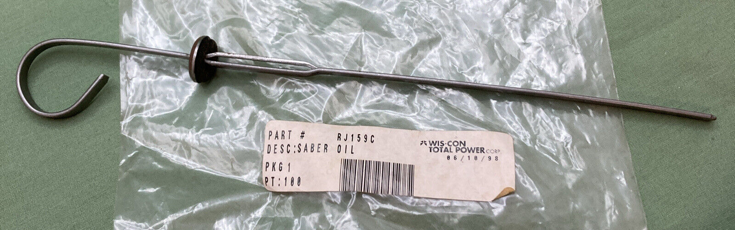 NEW GENUINE WIS-CON TOTAL POWER RJ159C OIL SABER
