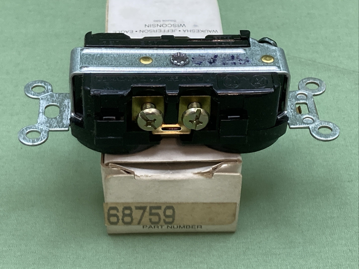 NEW GENUINE GENERAC 68759 OUTLET 20A 120V RECEPT DPLX