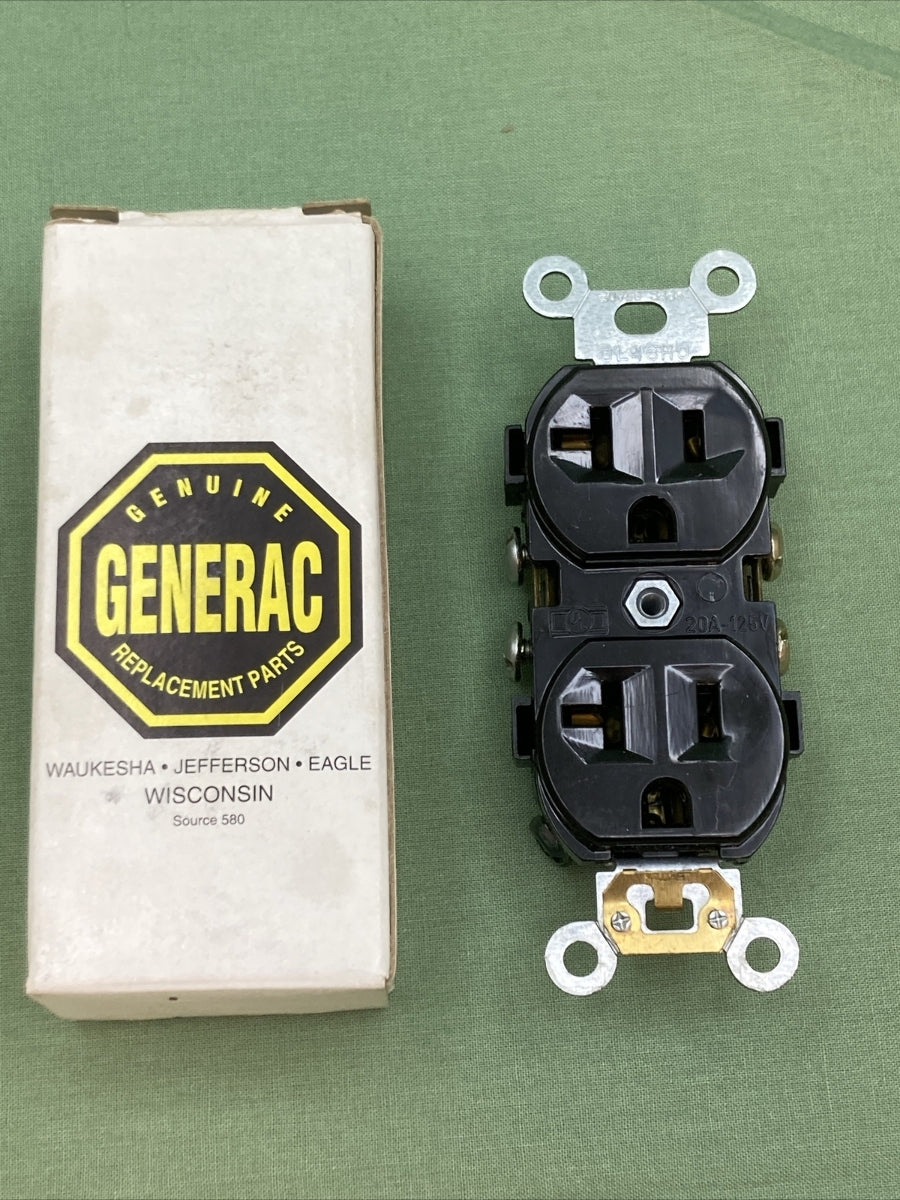 NEW GENUINE GENERAC 68759 OUTLET 20A 120V RECEPT DPLX