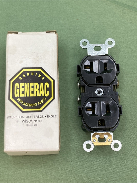 NEW GENUINE GENERAC 68759 OUTLET 20A 120V RECEPT DPLX