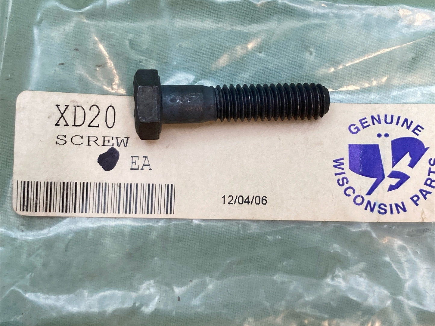 NEW GENUINE WISCONSIN XD20 SCREW 5/16-18X1-3/8