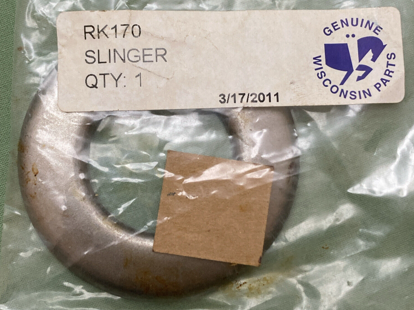NEW GENUINE WISCONSIN RK170 SLINGER, OIL