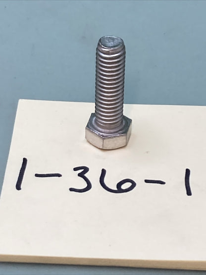 NEW REPLACES Barnes 1-36-1 – SCREW,HXHD, 3/8-16, 1.25″